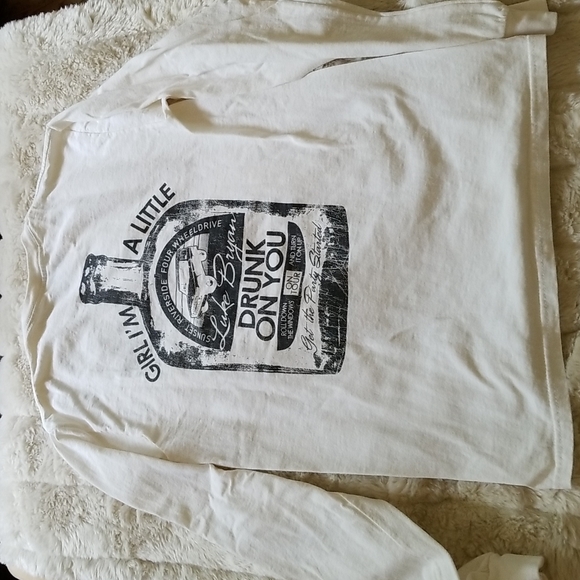 Luke Bryan Long Sleeved Tee Shirt - Picture 3 of 5